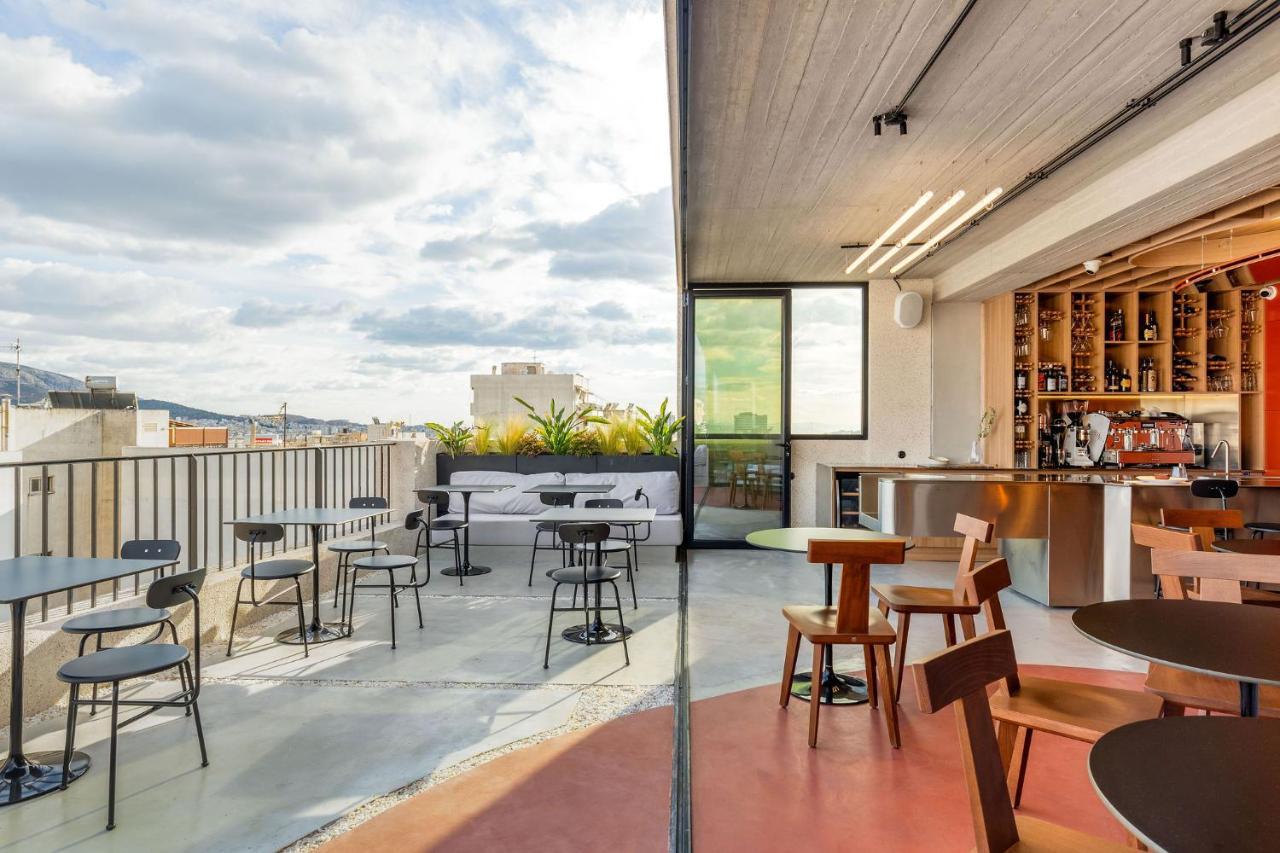 מלון אתונה The Newel Psychiko מראה חיצוני תמונה The rooftop bar at the London office