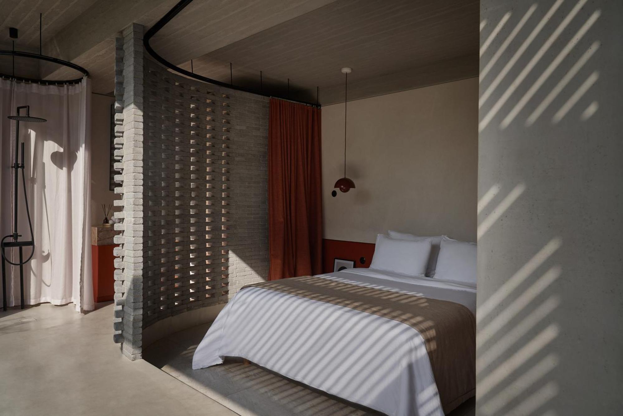מלון אתונה The Newel Psychiko מראה חיצוני תמונה A bedroom at the hotel