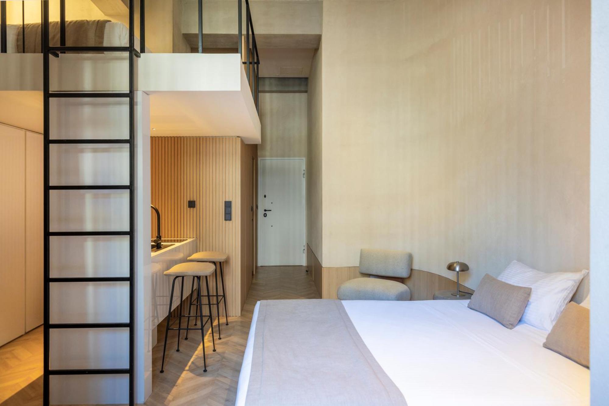 מלון אתונה The Newel Psychiko מראה חיצוני תמונה A room at the hotel